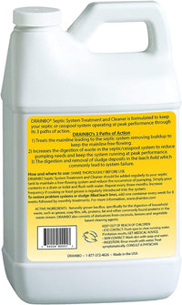 Drainbo: Septic System Treatment And Cleaner, 64 Fo