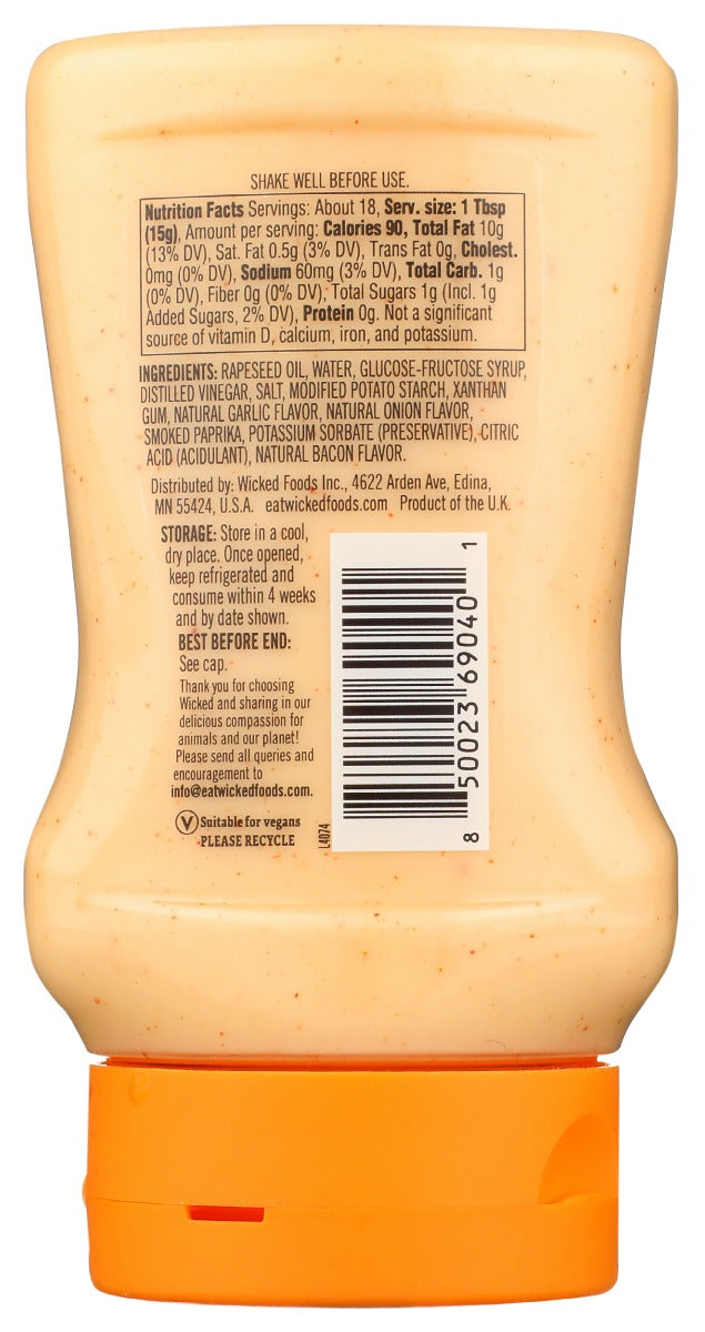 Wicked: Bac No Naise Vegan Mayo, 9.35 Oz