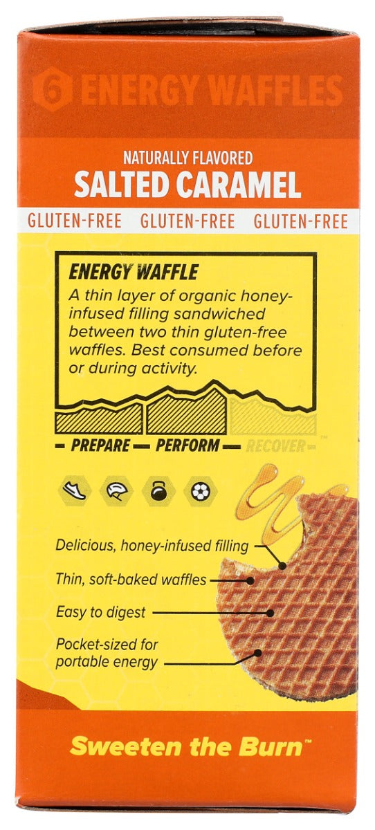 Honey Stinger: Salted Caramel Waffle 6 Count, 6.36 Oz