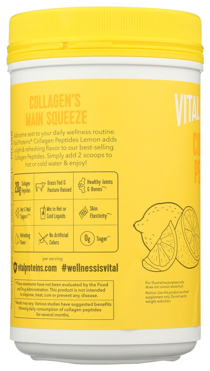 Vital Proteins: Lemon Collagen Peptides, 11 Oz