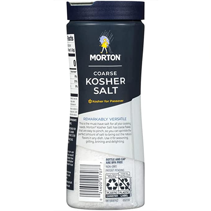 Mortons: Coarse Kosher Salt, 16 Oz