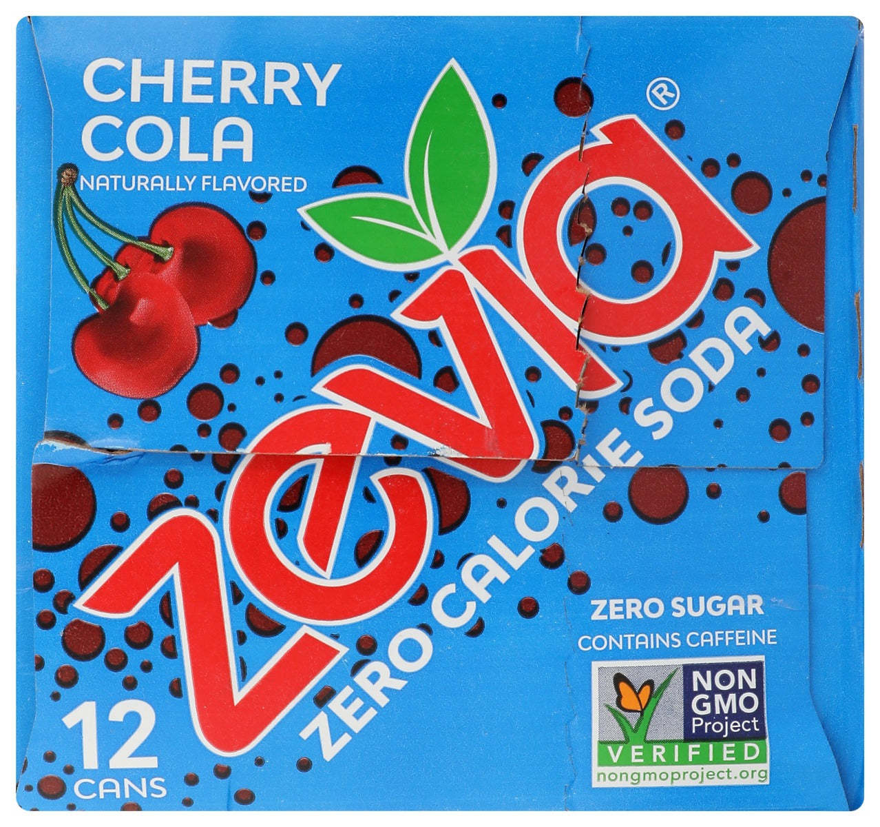 Zevia: Zero Calorie Cherry Cola Soda, 144 Fo