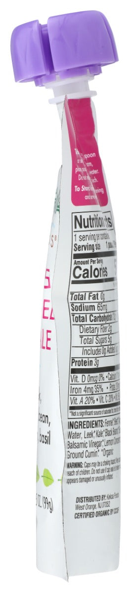 Kekoa: Beets Fennel And Kale Squeeze Pouch, 3.5 Oz