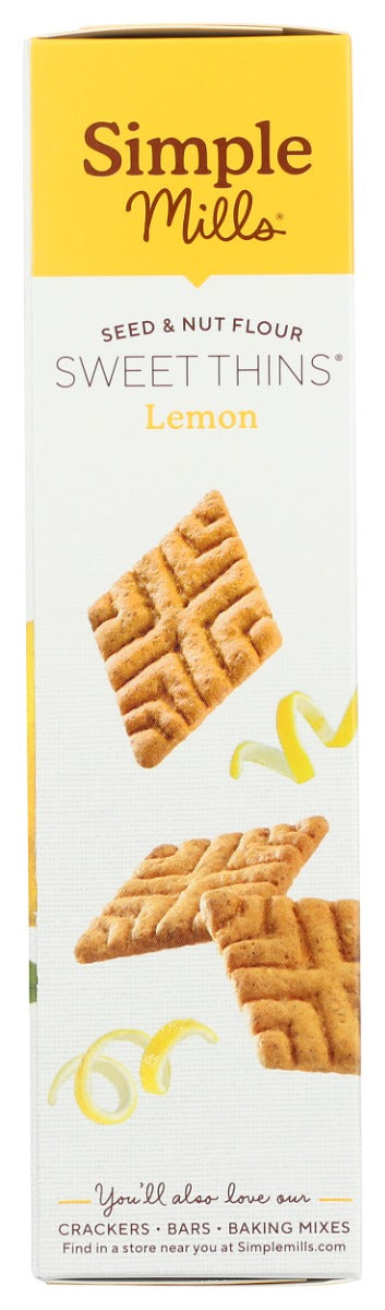 Simple Mills: Sweet Thins Lemon, 4.25 Oz