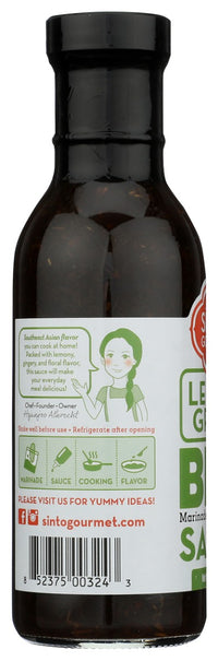 Sinto Gourmet: Lemongrass Bbq Sauce, 12 Fo