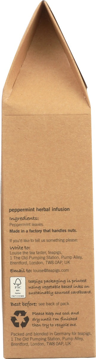 Teapigs: Tea Pepprmnt Leaves, 15 Ea