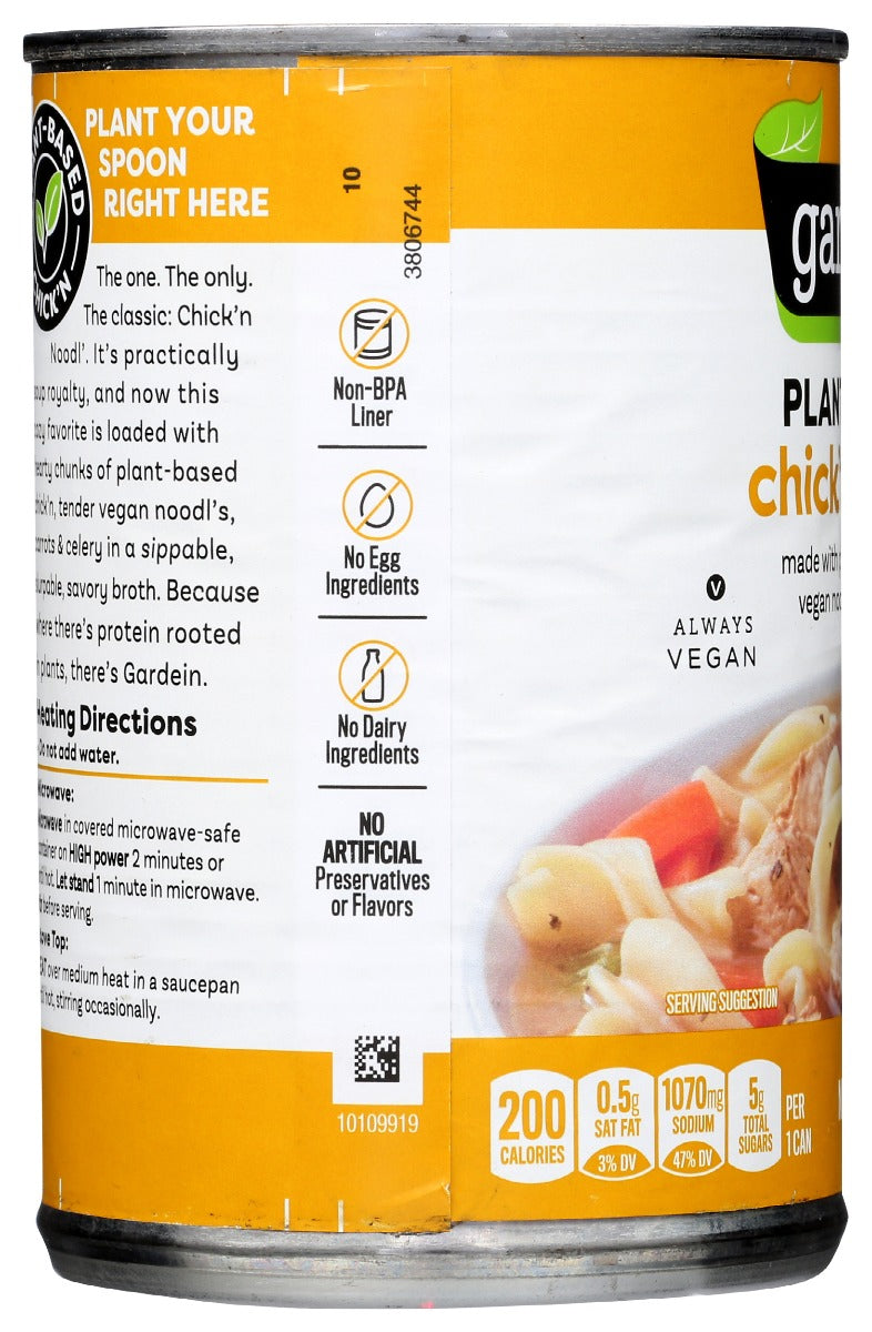 Gardein: Soup Chickn Noodl, 15 Oz