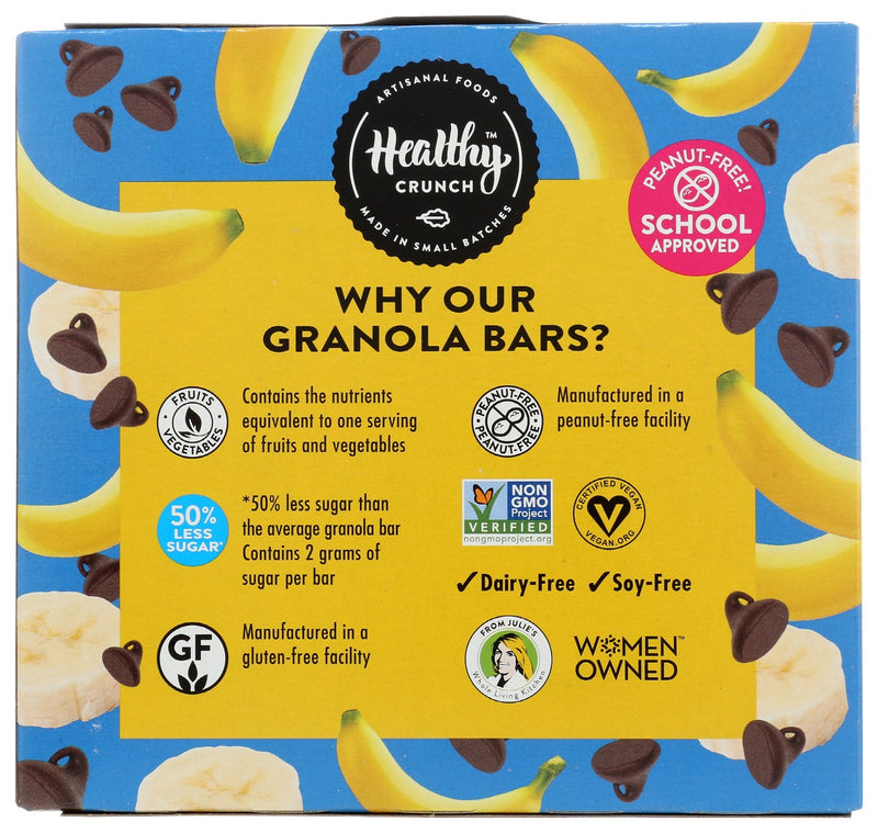 Healthy Crunch: Bar Choc Banana, 5.08 Oz