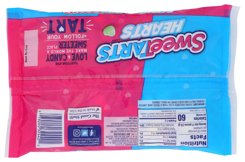 Sweetarts: Candy Sweetart Hearts Val, 14 Oz