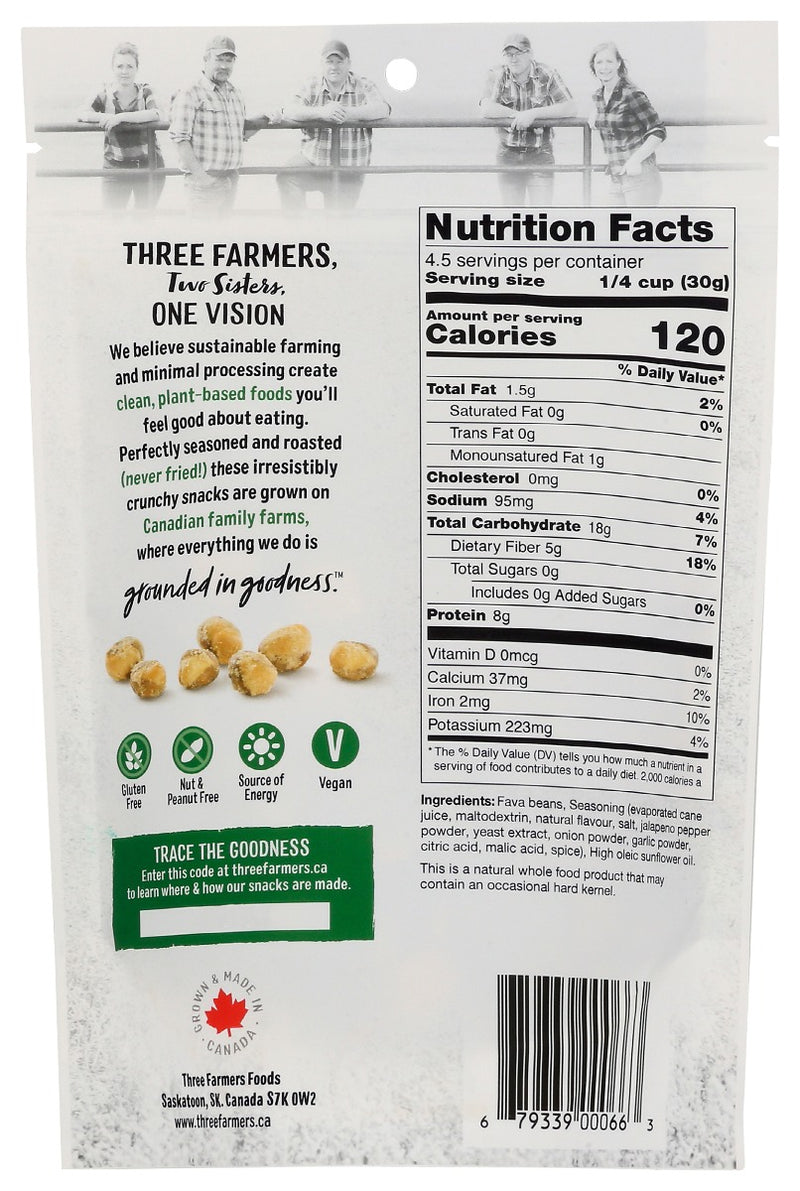 Three Farmers: Bean Rstd Jpno Lime Mix, 5 Oz