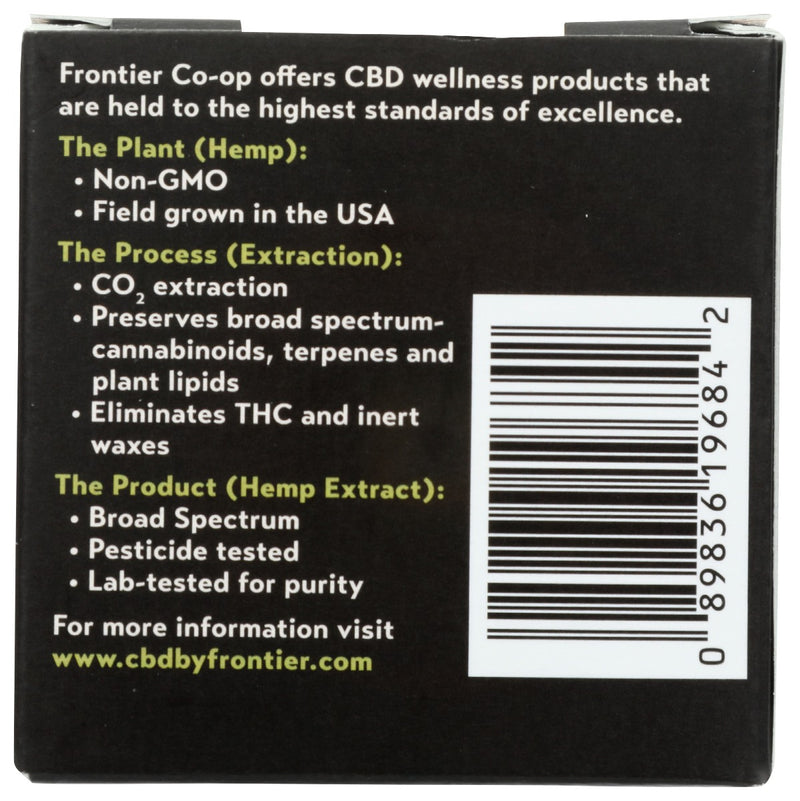 Frontier Coop: Salve Cbd Unscentd 1000Mg, 1.65 Oz