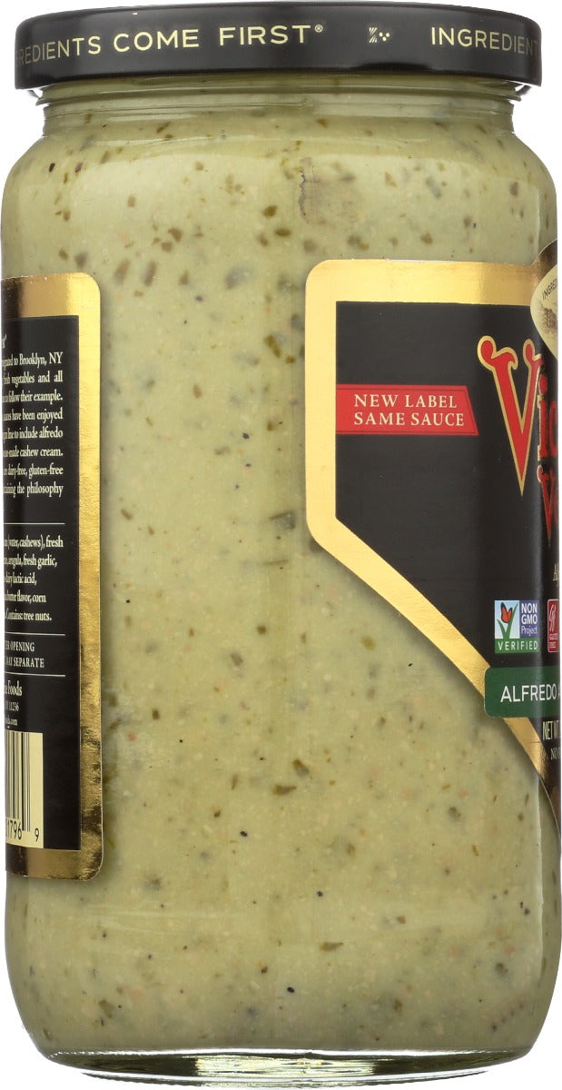 Victoria: Sauce Vegan Alfredo Angula Pesto, 18 Oz