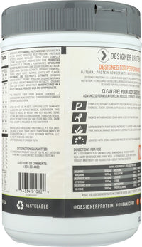 Designer Protein Whey: Pro30 Plant Choc Org, 1.29 Lb