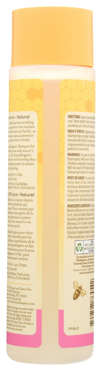 Burts Bees Natural Pet Care: Shampoo Hypoal Cat, 10 Oz