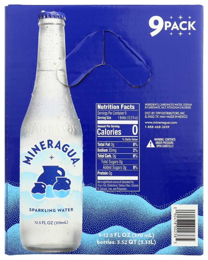 Mineragua: Water Mineragua 9Pk, 112.5 Oz