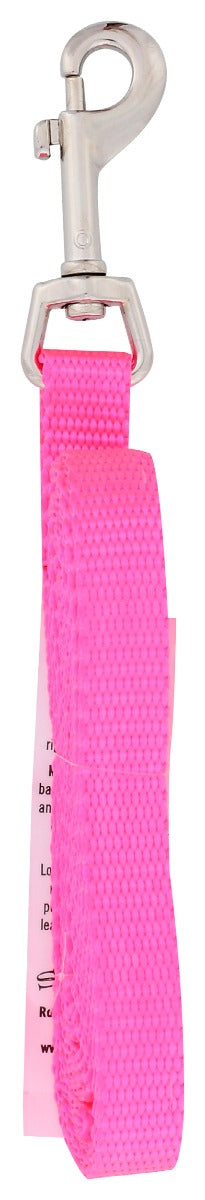 Scott Pet: Lead Hot Pink 5/8In X 6Ft, 1 Ea