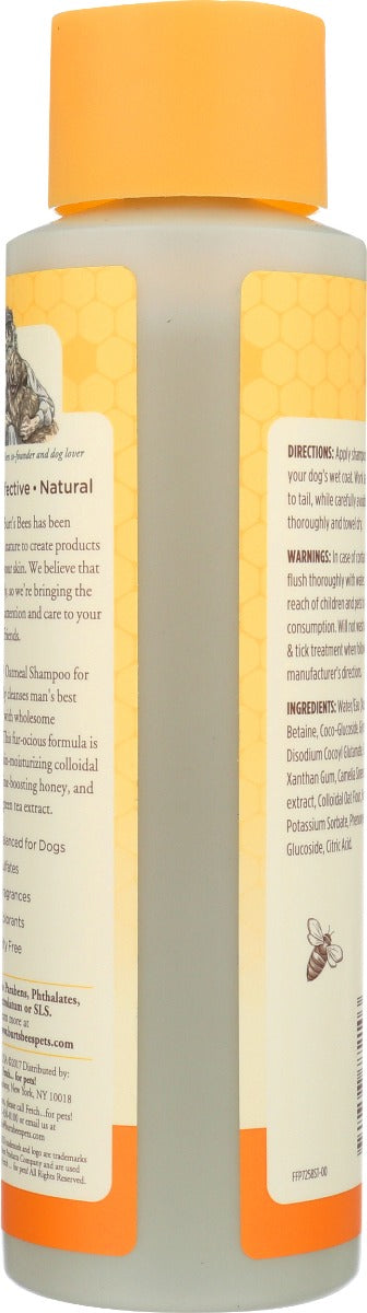 Burts Bees Natural Pet Care: Shampoo Oatmeal, 16 Fo