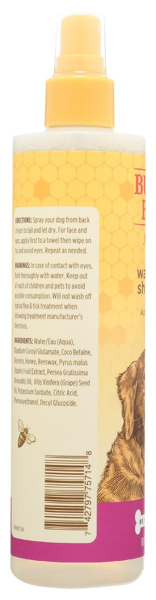 Burts Bees Natural Pet Care: Shampoo Wtrls Spry Dog, 10 Oz