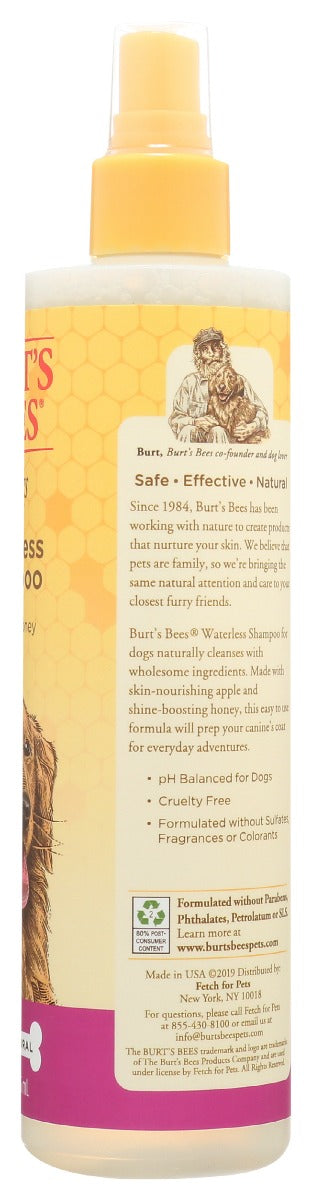 Burts Bees Natural Pet Care: Shampoo Wtrls Spry Dog, 10 Oz