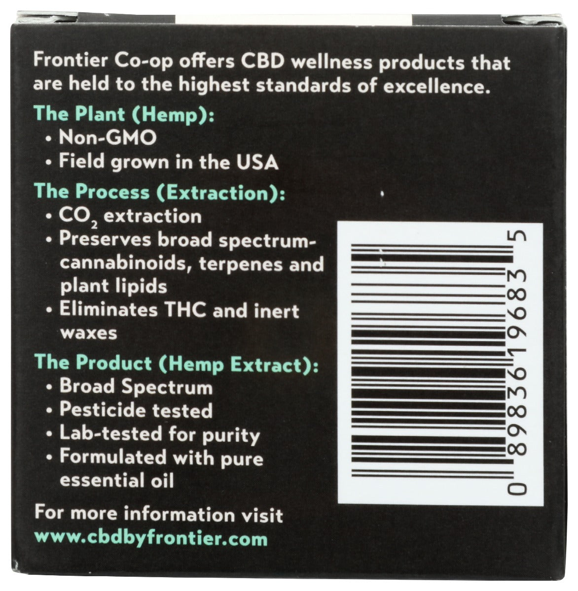 Frontier Coop: Salve Cbd Soothing 1000Mg, 1.65 Oz