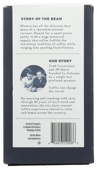 La Colombe: Coffee Whl Bean Monaco, 12 Oz