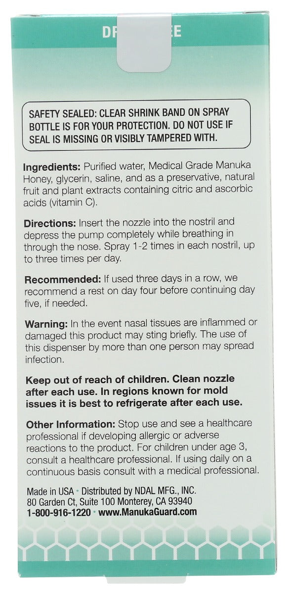 Manukaguard: Extra Strength Allercleanse Nasal Spray, 20 Ml