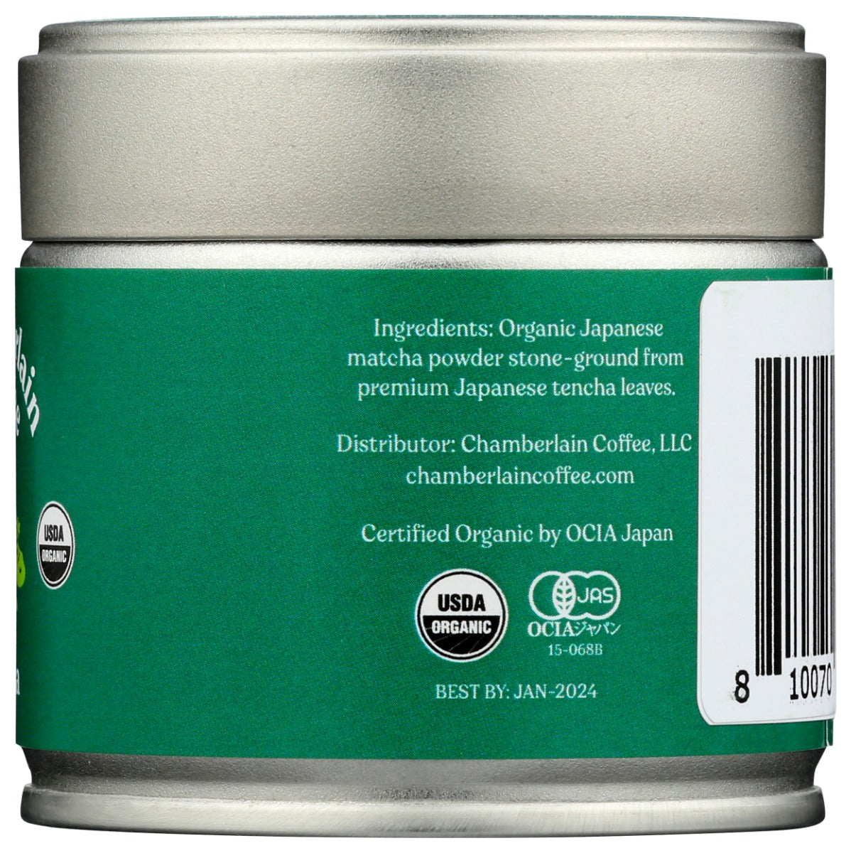 Chamberlain Coffee: Matcha Green Tea Powder, 1.06 Oz