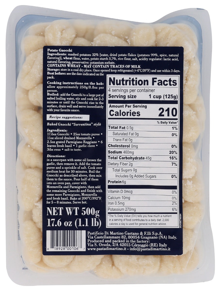 Di Martino: Gnocchi Pasta, 1.1 Lb