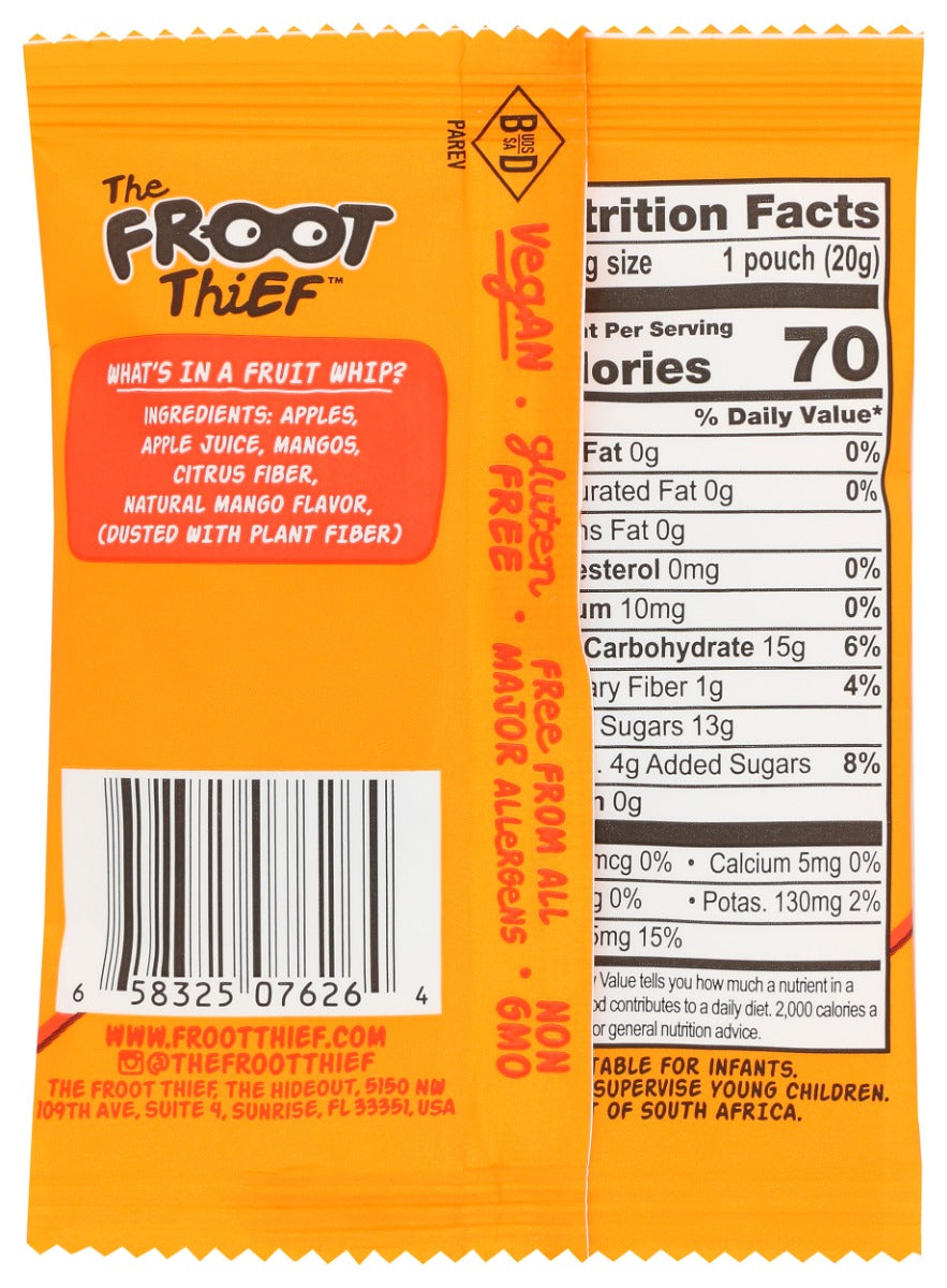 The Froot Thief: Mango Fruit Whip, 0.7 Oz