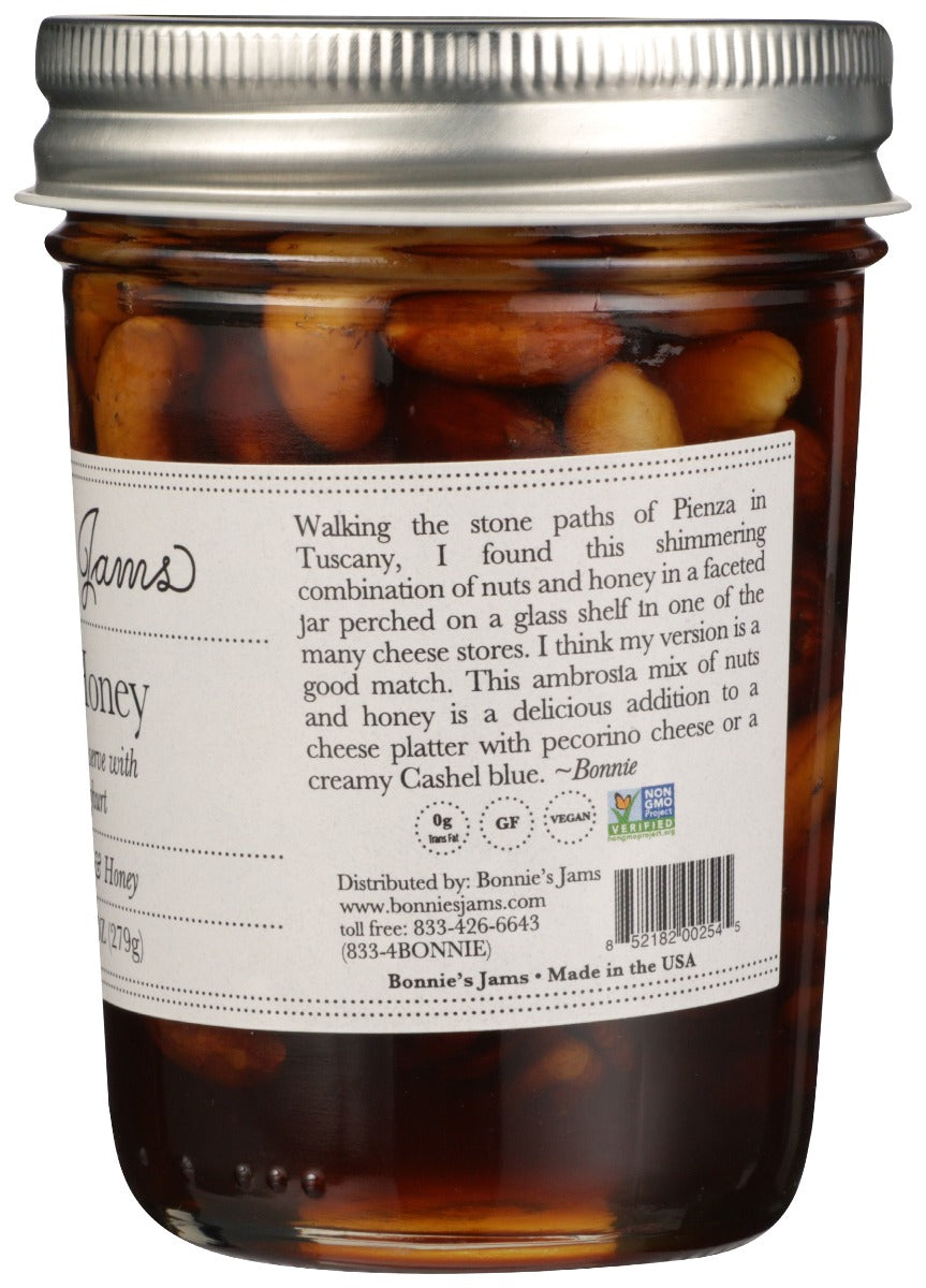 Bonnies Jams: Nuts And Honey Jam, 9.85 Oz