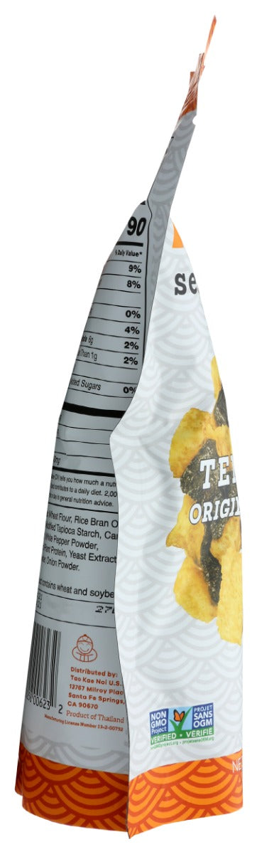 Nora Snacks: Original Tempura Seaweed Snack, 1.6 Oz