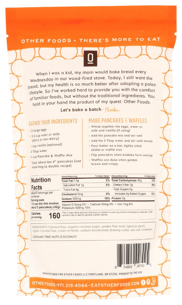 Other Foods: Pancake Waffle Mix, 8.5 Oz