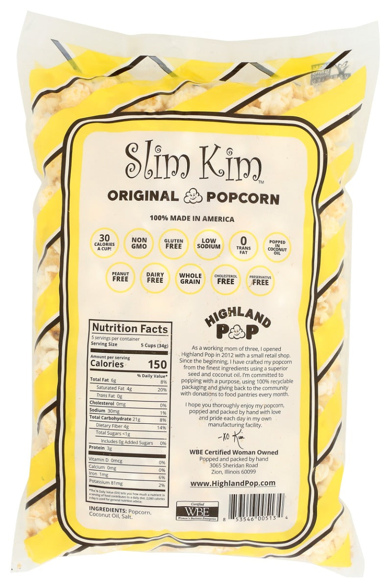 Slim Kim: Original Popcorn, 6 Oz