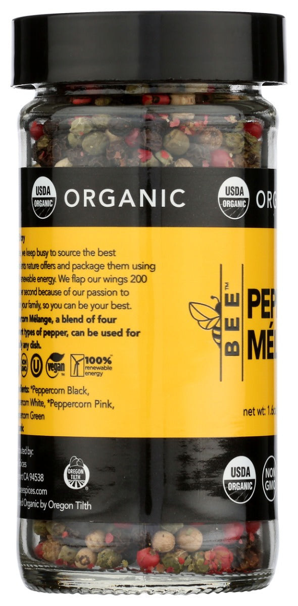 Beespices: Organic Peppercorn Melange, 1.6 Oz