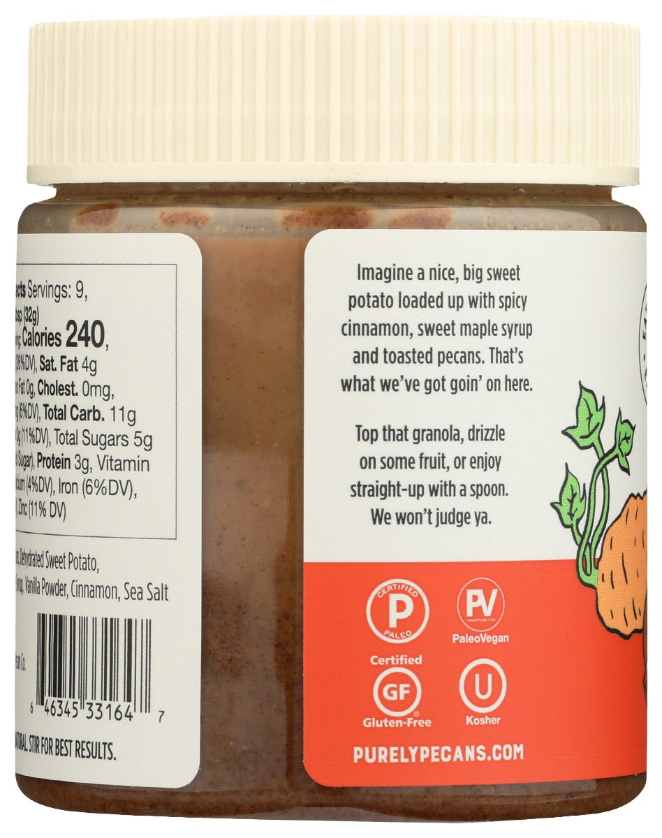 Purely Pecans: Sweet Potater Pie Pecan Butter, 10 Oz