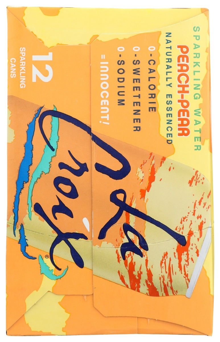 La Croix: Peach Pear Sparkling Water 12Pk, 144 Fo