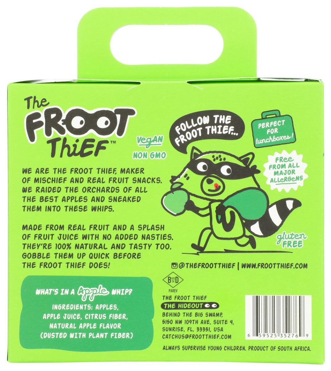 The Froot Thief: Apple Fruit Whip 5Pk, 3.5 Oz