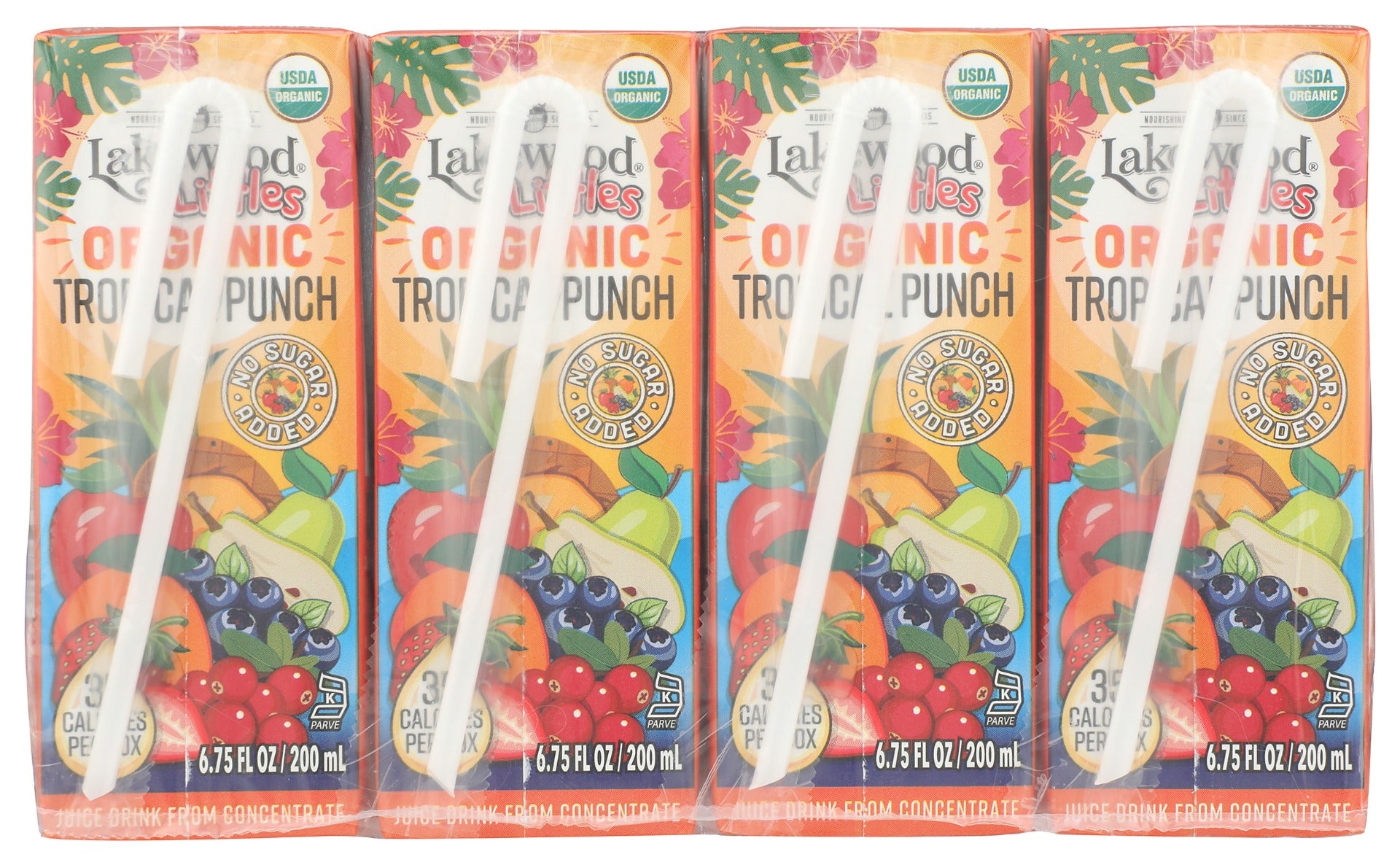 Lakewood: Littles Organic Tropical Punch Juice Boxes 8Ct, 54 Fo