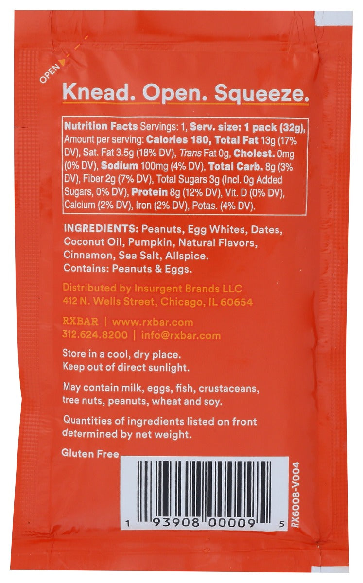 Rxbar: Pumpkin Spice Peanut Butter, 1.13 Oz