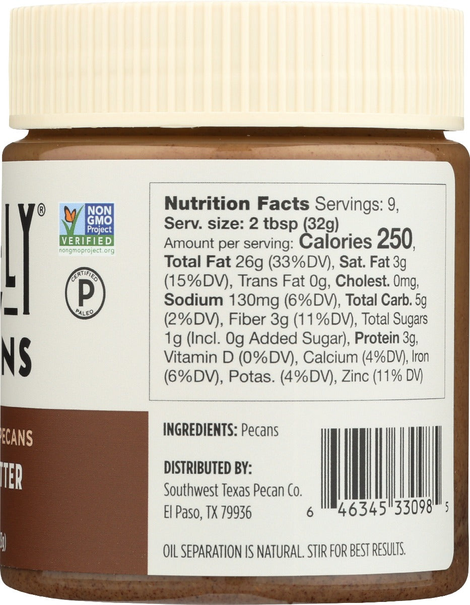 Purely Pecans: Nuttin But Pecans Butter, 10 Oz