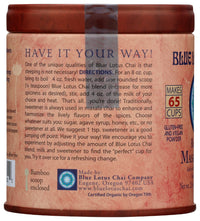 Blue Lotus Chai: Organic Rooibos Masala Chai, 2 Oz