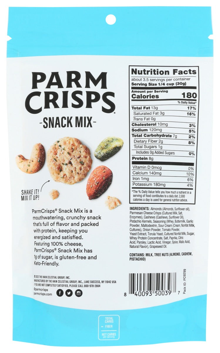 Parm Crisps: Ranch Snack Mix Pouch, 4 Oz