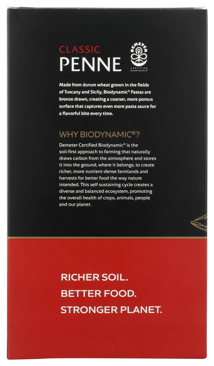 Solspring: Organic Penne Durum Wheat Pasta, 16 Oz