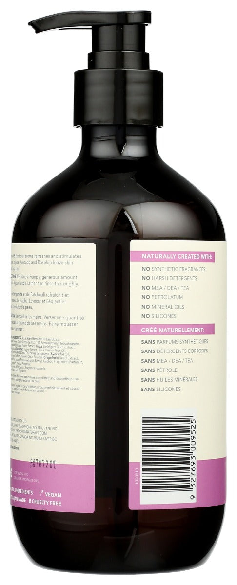 Sukin: Bergamot Patchouli Cleansing Hand Wash, 16.9 Fo