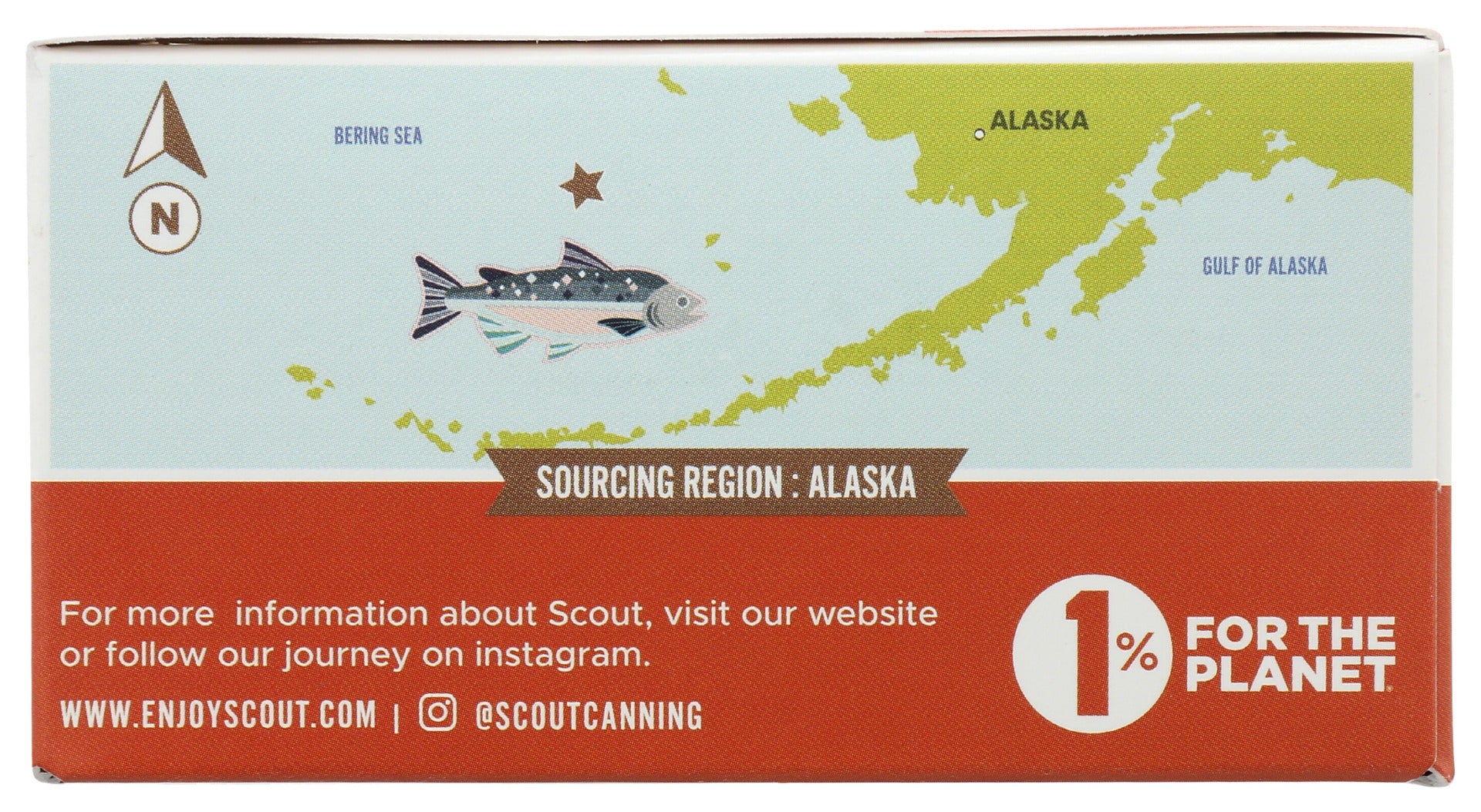 Scout: Smoked Wild Pink Salmon, 5.3 Oz