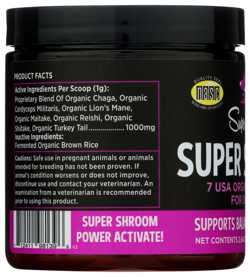 Super Snouts: Super Shrooms Pet Supplement, 2.64 Oz