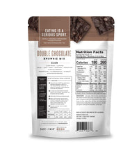 The Safe And Fair Food Company: Double Chocolate Brownie Mix, 20.6 Oz