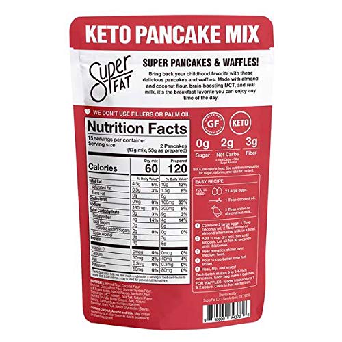 Superfat: Classic Pancake Mix, 10.16 Oz