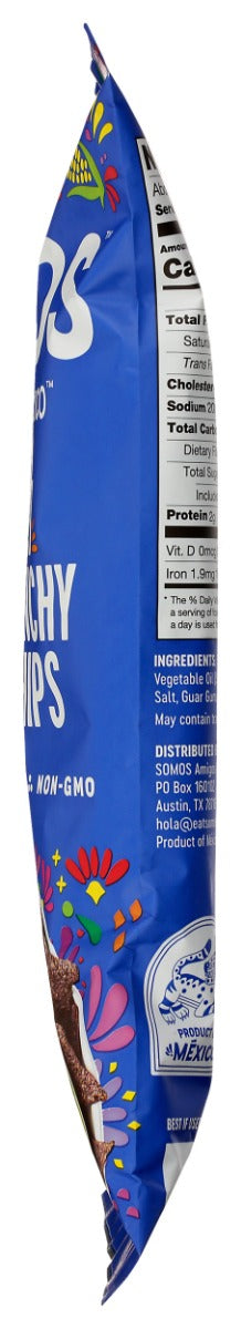 Somos: Unusually Thick And Crunchy Blue Corn Tortilla Chips, 6 Oz