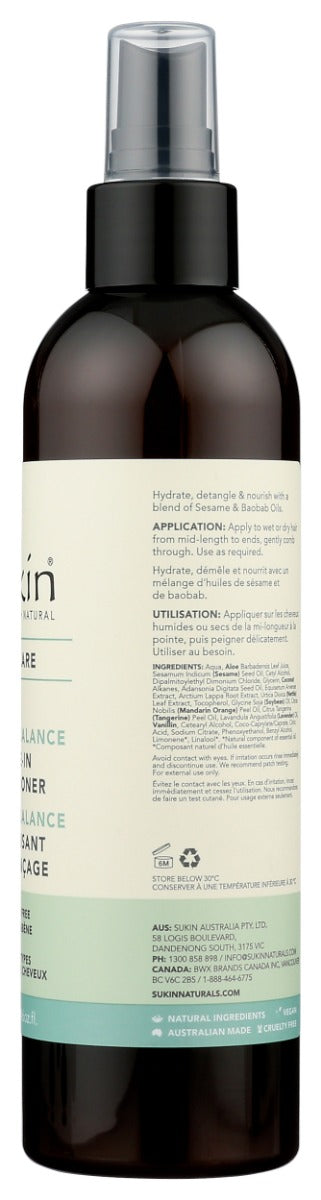 Sukin: Natural Balance Leave-In Conditioner, 8.46 Fo